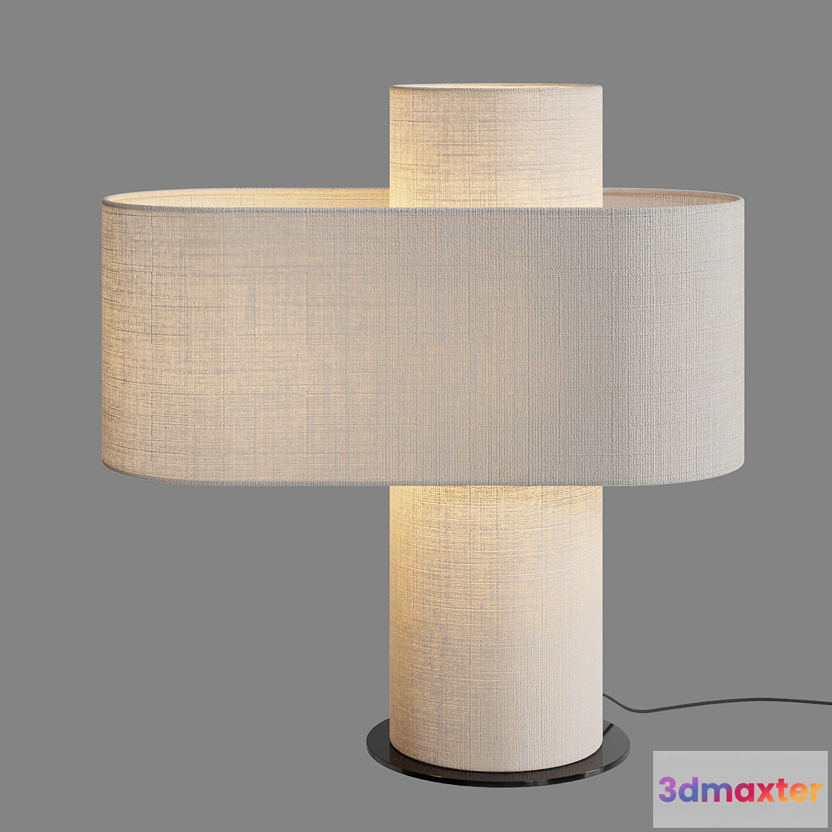 857165 - CRATE & BARREL Heron Glowing Table Lamp - No.4