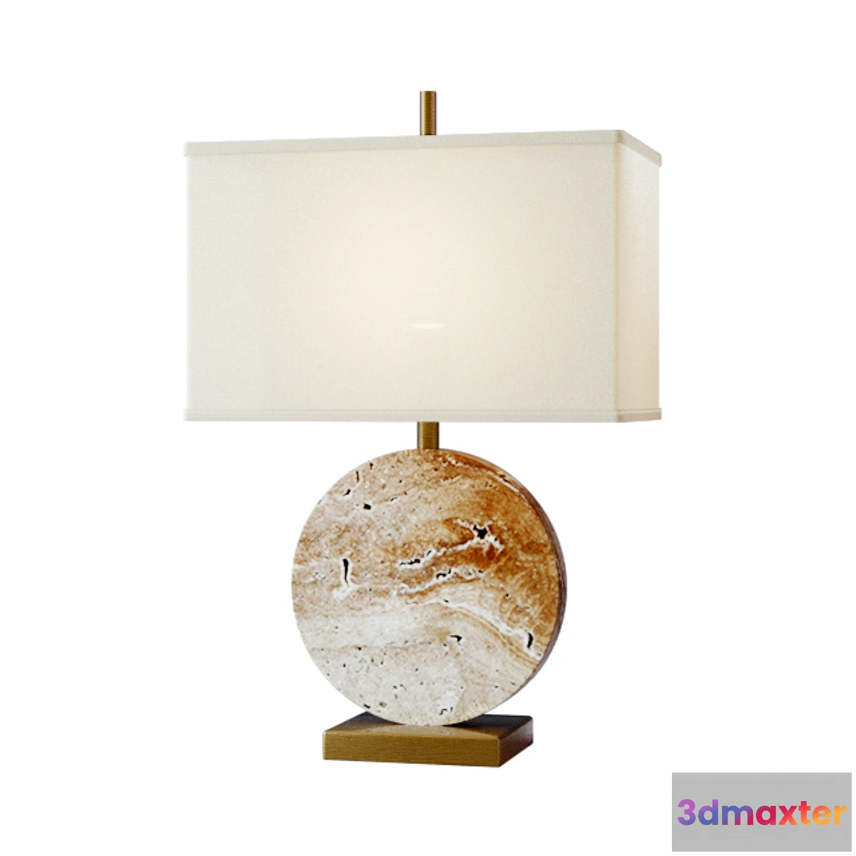 857213 - Table lamp Lua Grande Table Lamp beige marble - No.3