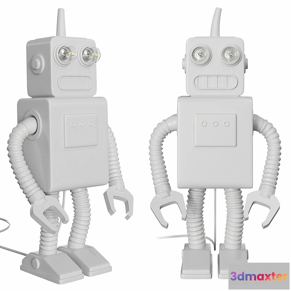 890222 - Seletti Robot Lamp