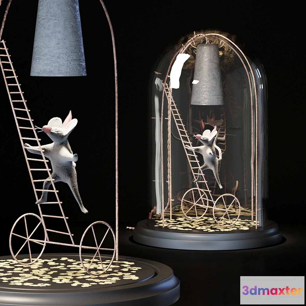 891296 - Zaza and his staircase for the parade - No.2