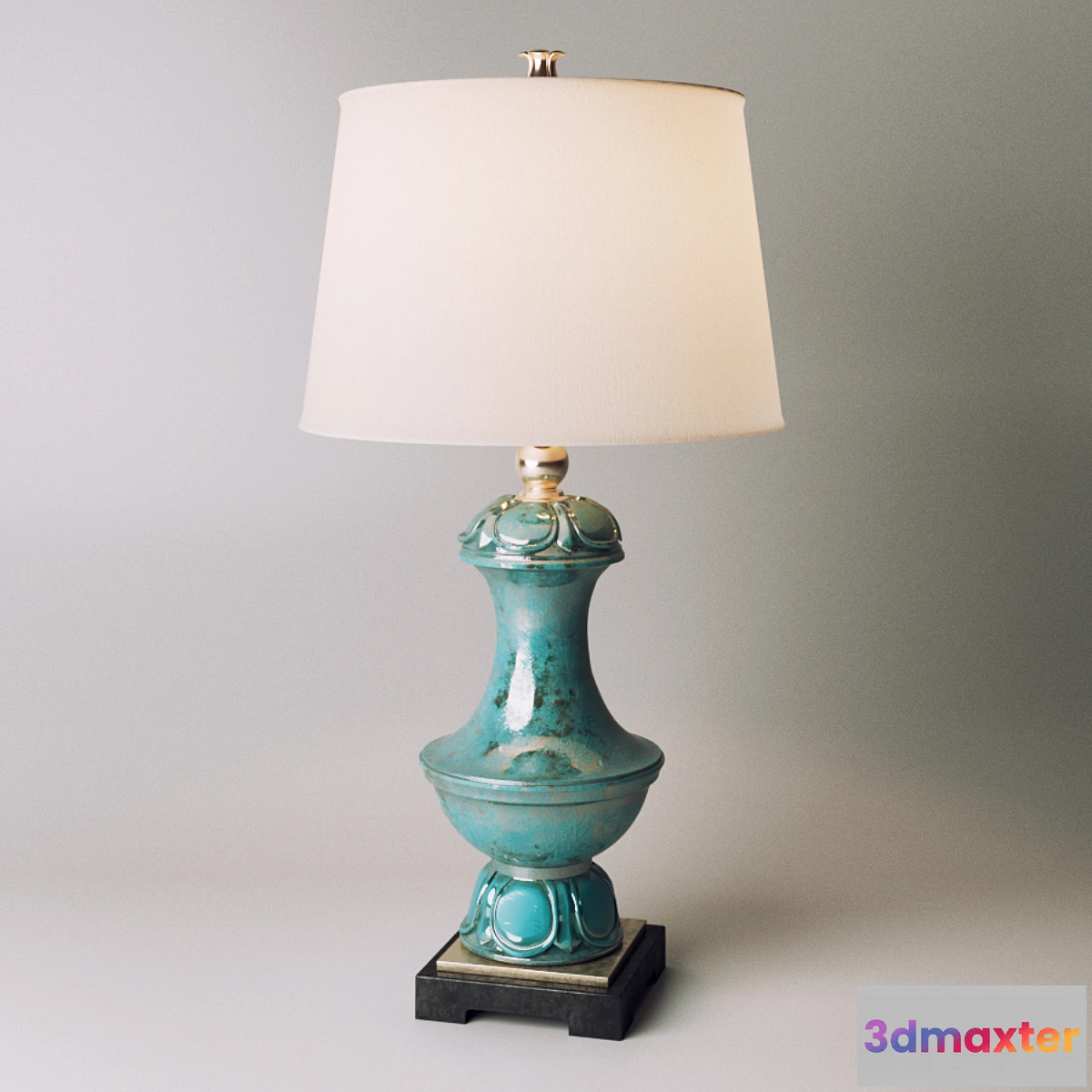 892040 - Uttermost 26347 Lynden Aged Blue Lamp