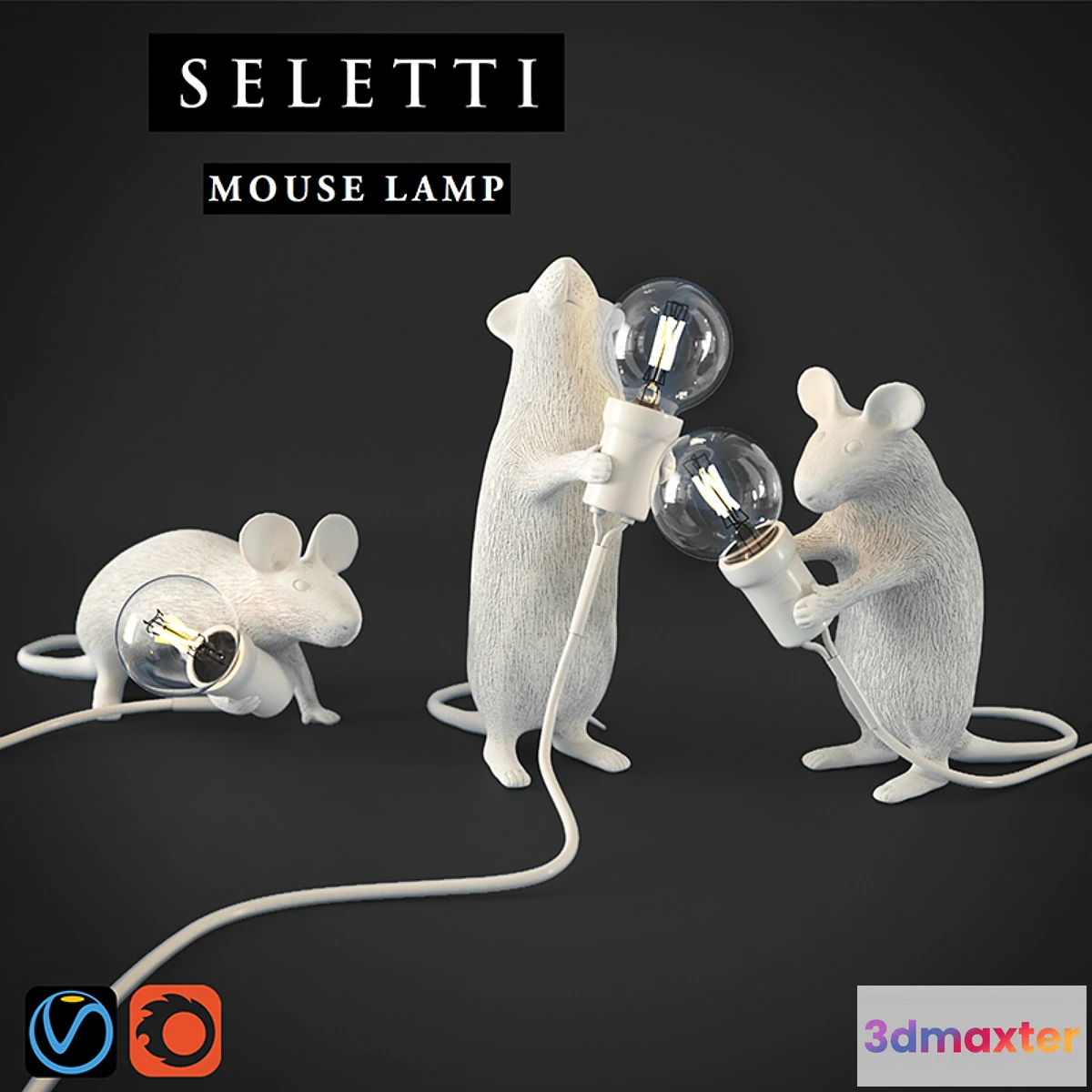 892070 - SELETTI Mouse Lamps - No.2