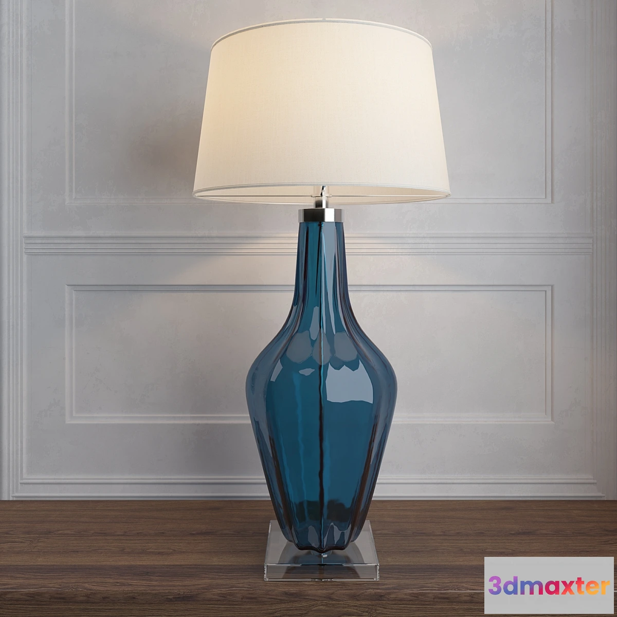 892106 - Jewel Glass Lamp Sapphire - No.2