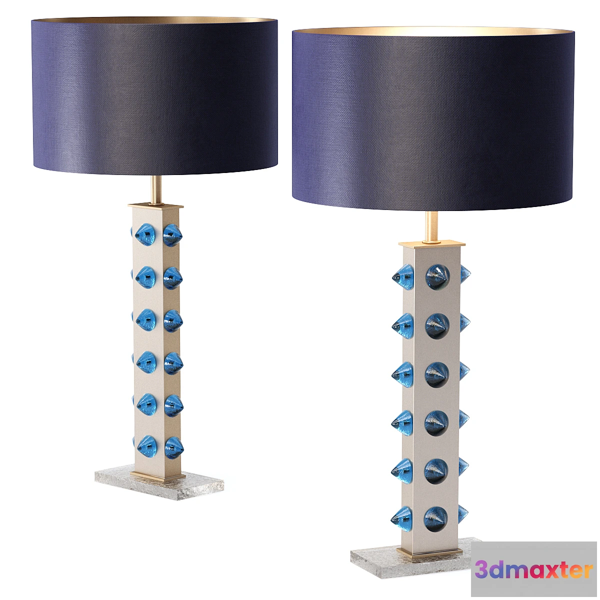 902866 - Pair of table Lamp by LA Studio - No.4