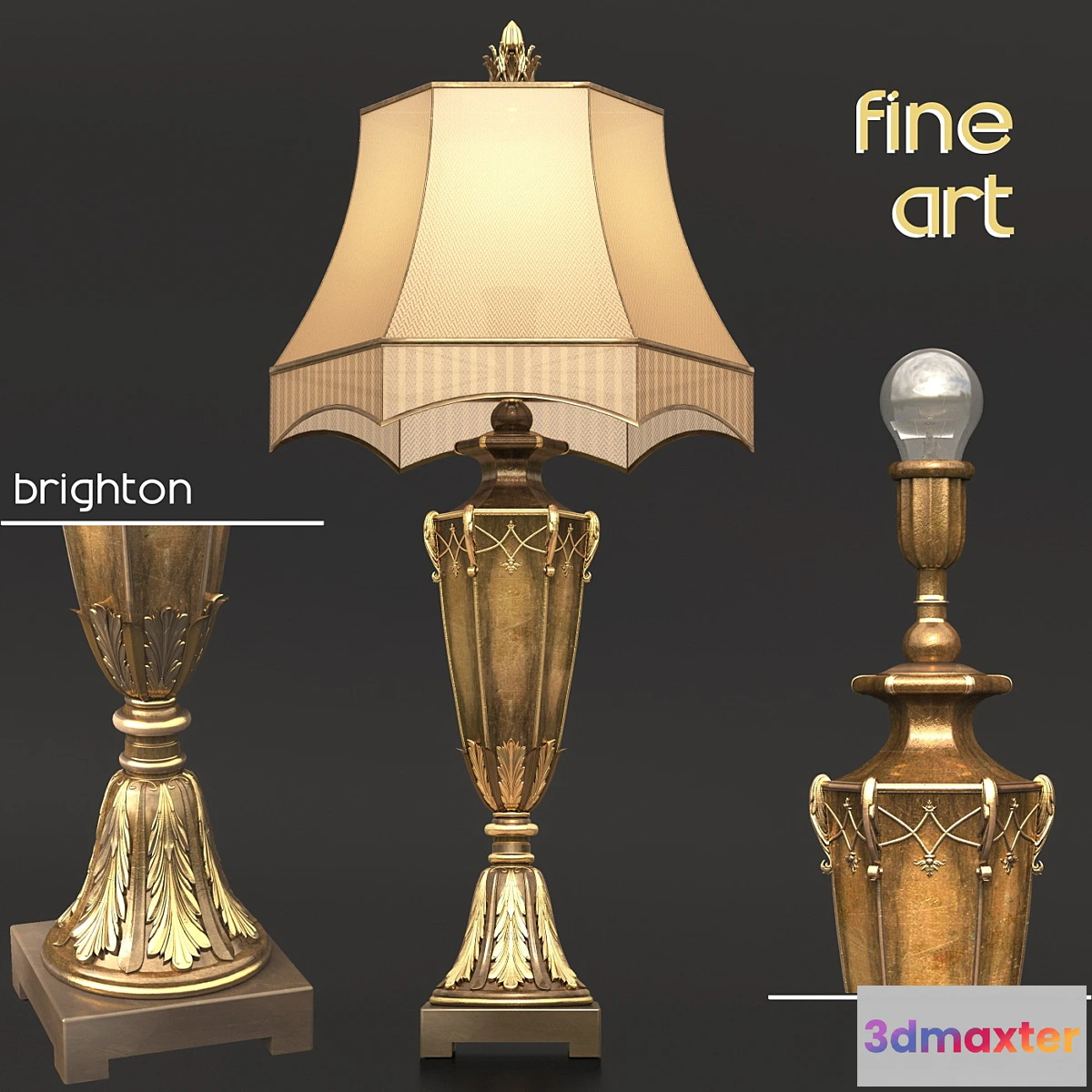 902890 - Brighton pavillion lamp from Fine Art - No.3