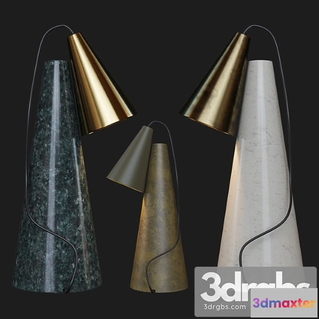 993456 - 38 copper table lamp