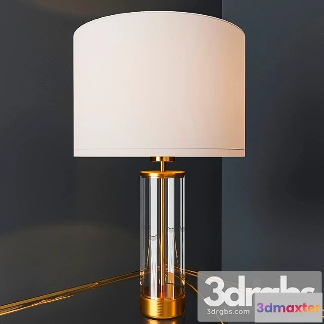 993474 - Acrylic column - antique brass