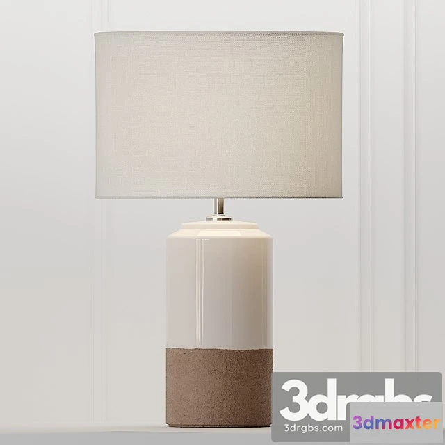 993824 - Cox & cox dipped terracotta lamp