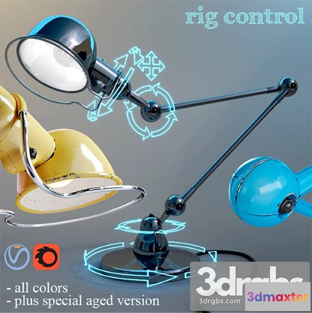 993858 - D6440 - jielde table lamp