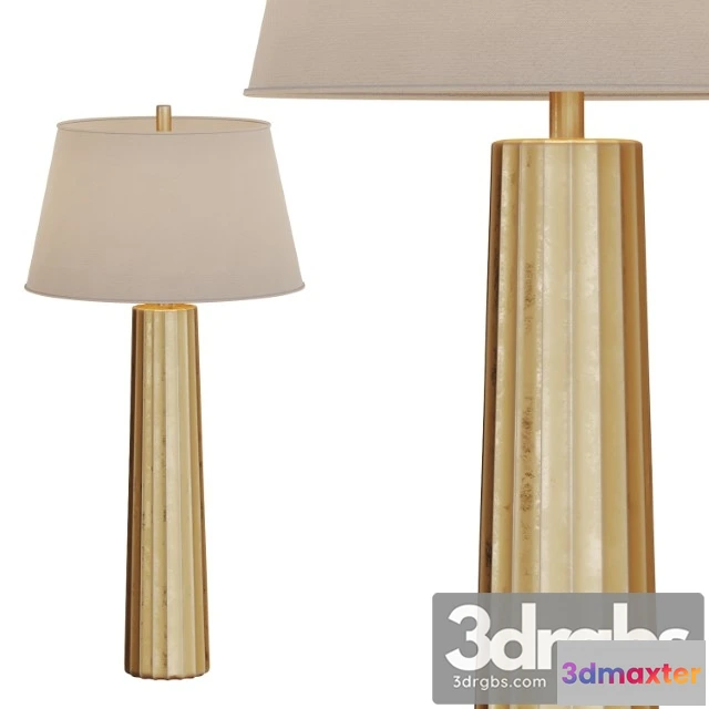 994024 - Fluted Spire Large Table Lamp