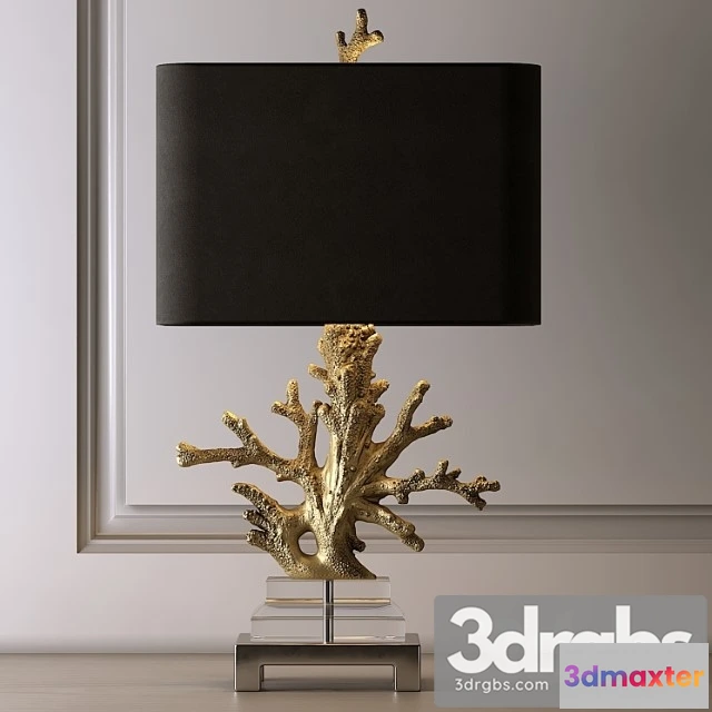 994090 - Gold Coral Table Lamp