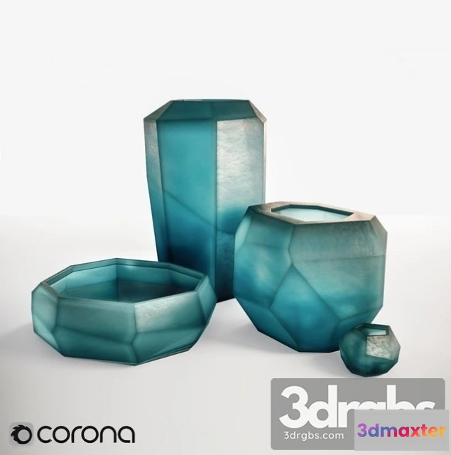 994106 - Guaxs Cucistic Vase Indigo