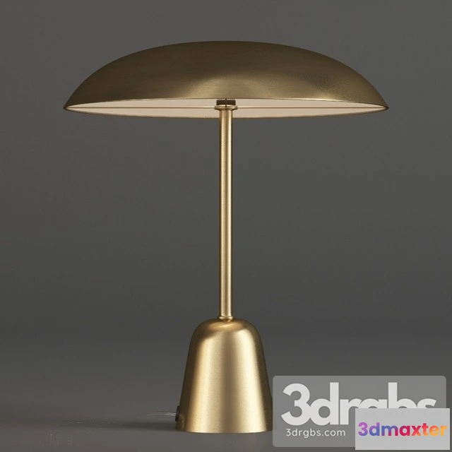 994242 - John Lewis LED Table Lamp Satin Brass