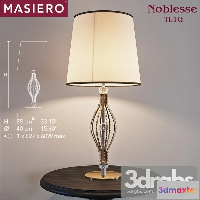 994430 - Masiero Noblesse TL1G Lamp