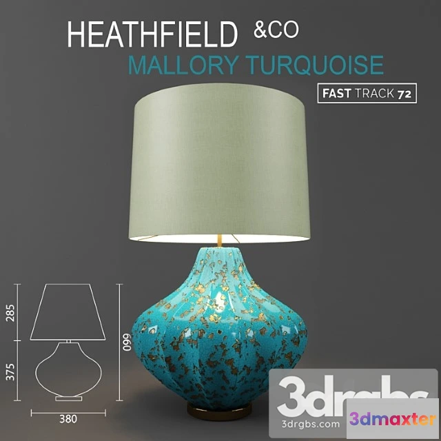 994568 - Nastol Nyi Svietil Nik Heathfield Co Mallory Turquoise 1