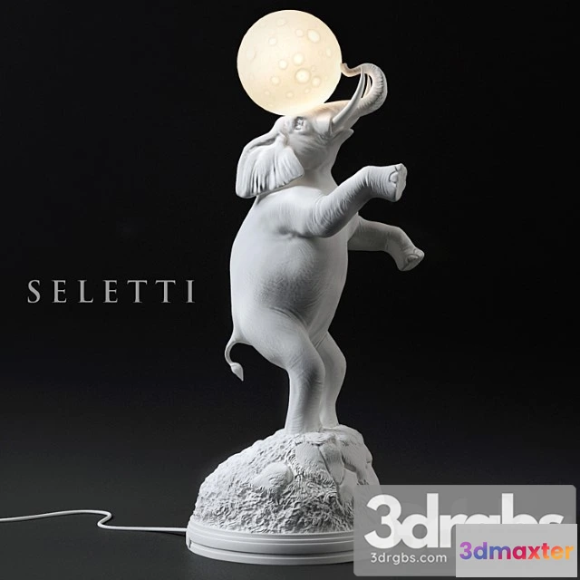 994830 - Seletti elephant lamp