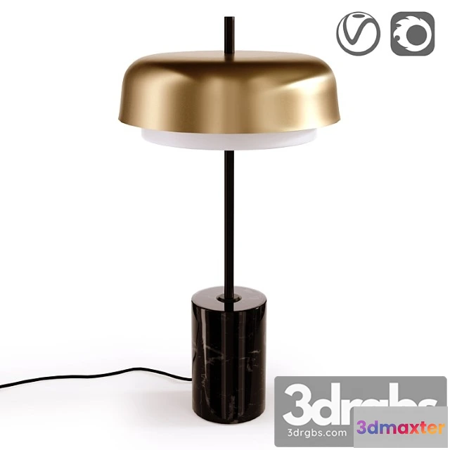 994898 - Straight Lamp Made of Metal and Marble Klepsos