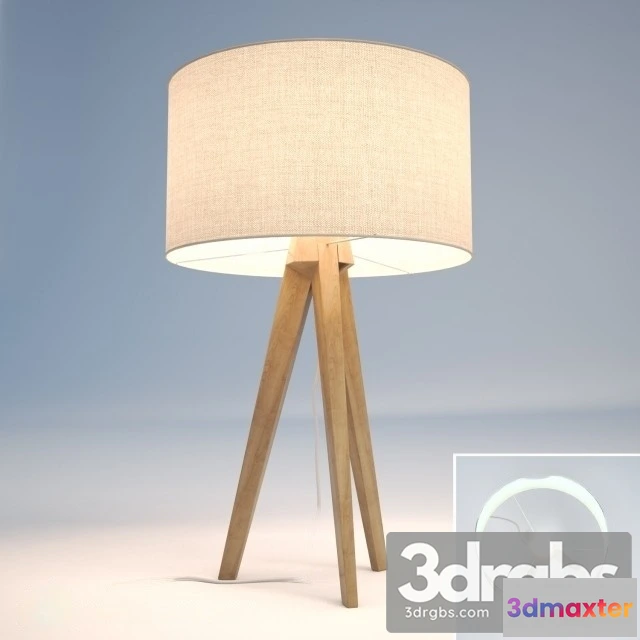 995026 - Tripod Ash Table Lamp