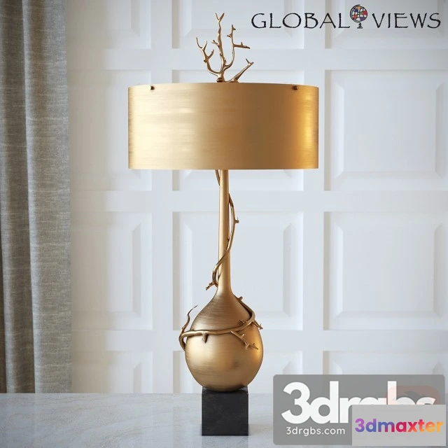 995032 - Twig Bulb Lamp Brass