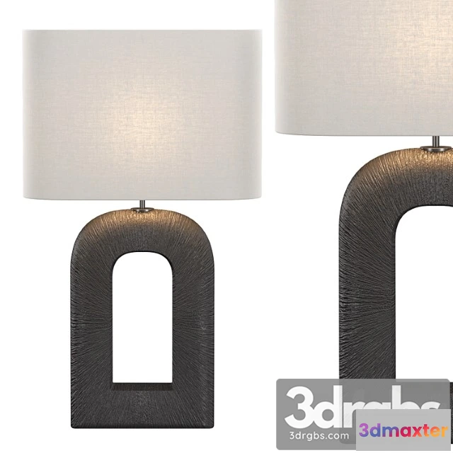 995038 - Utopia Large Combed Table Lamp