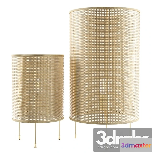 995144 - Zara home rattan lamp