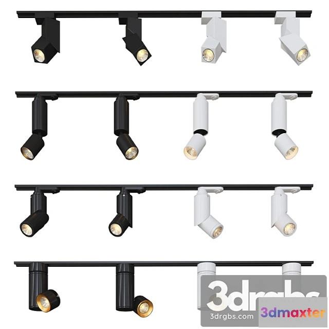 1052078 - Collection of modern track lights