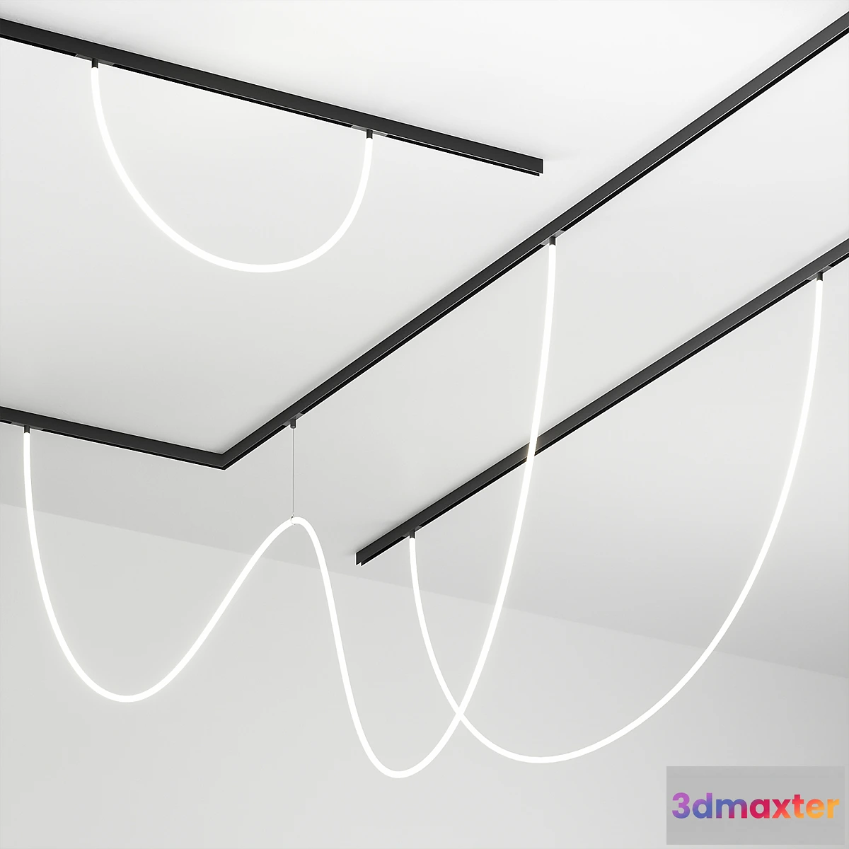 1400158 - Track magnetic system Slim Magnetic from ELECTROSTANDARD 3D Max