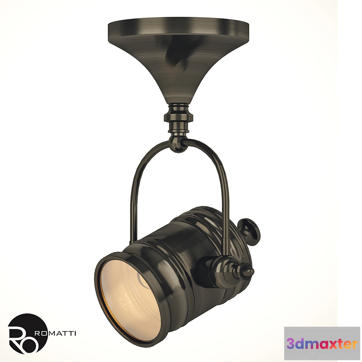 1406712 - Spot Industrial Spotlight Romatti 3D Max