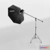 1408082 - Lamp for the photographer Pro Softbox 3D Max