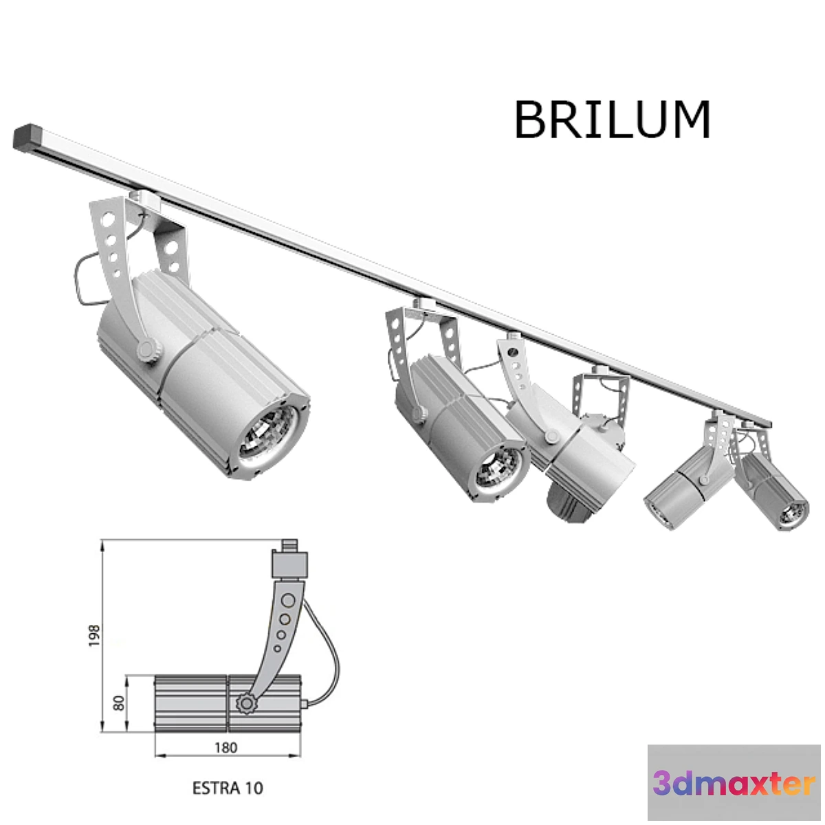 1411148 - The light of the bus system 3D Max