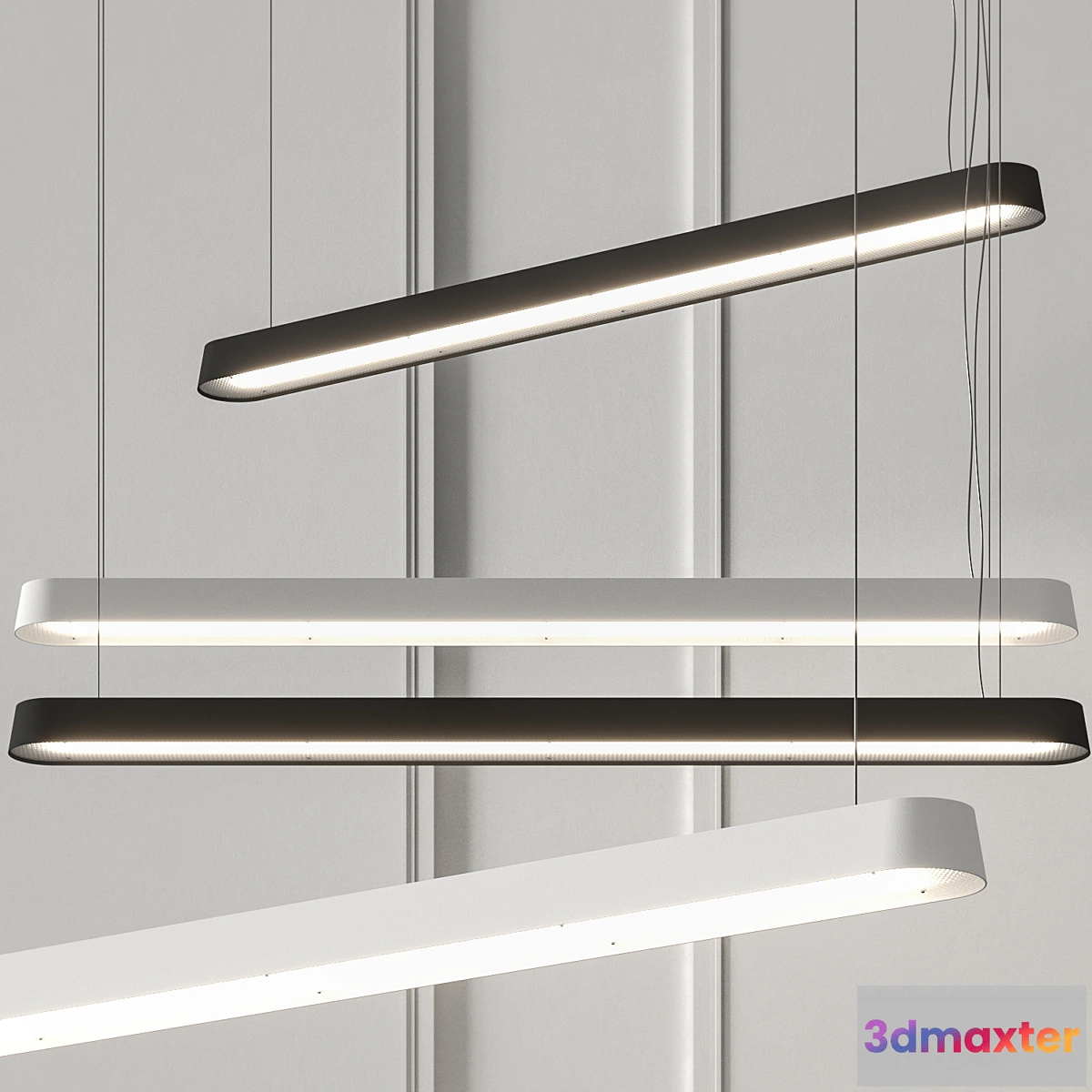 1417782 - Pendar P Suspended Lighting by Schatti 3D Max