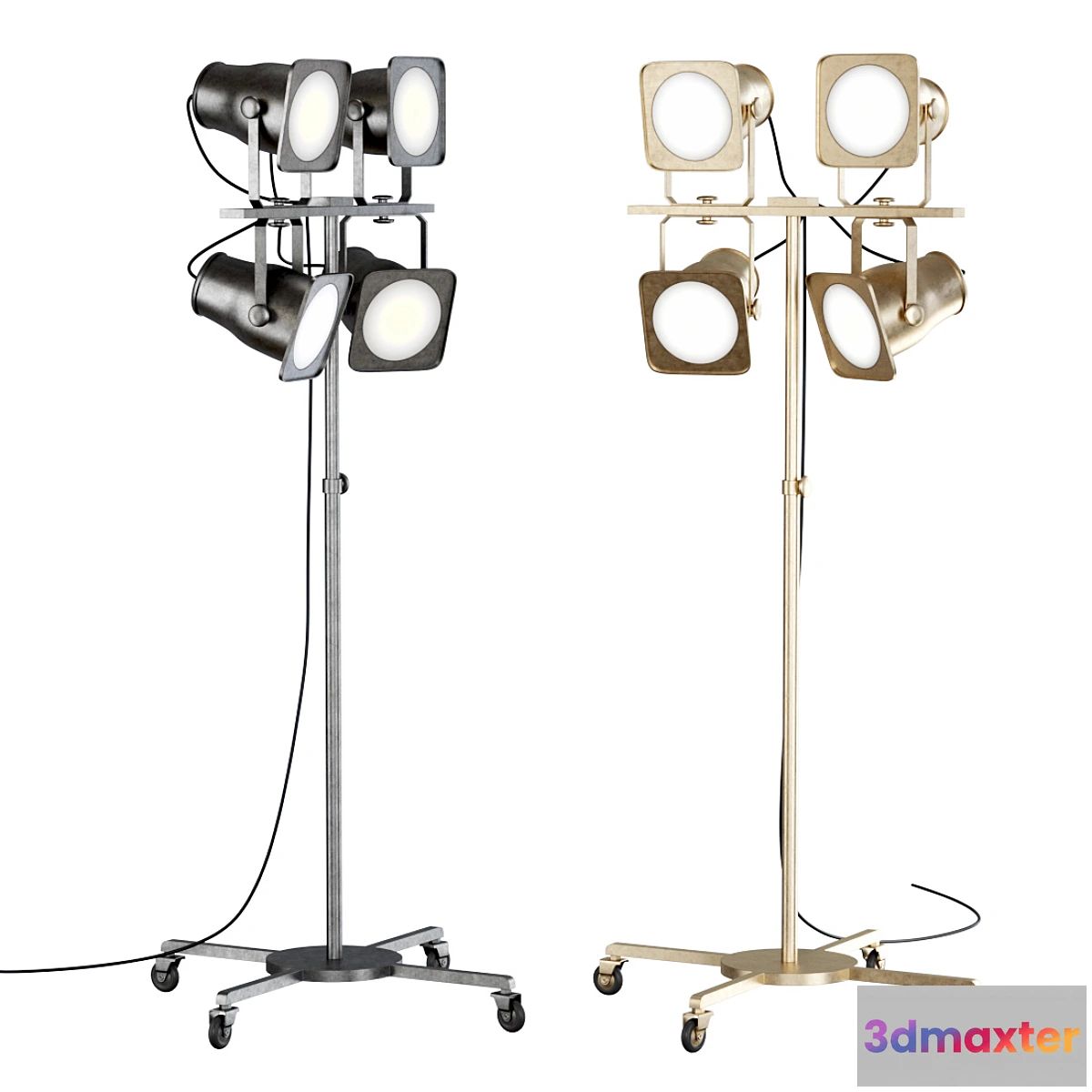 1432450 - Floor spotlight 3D Max