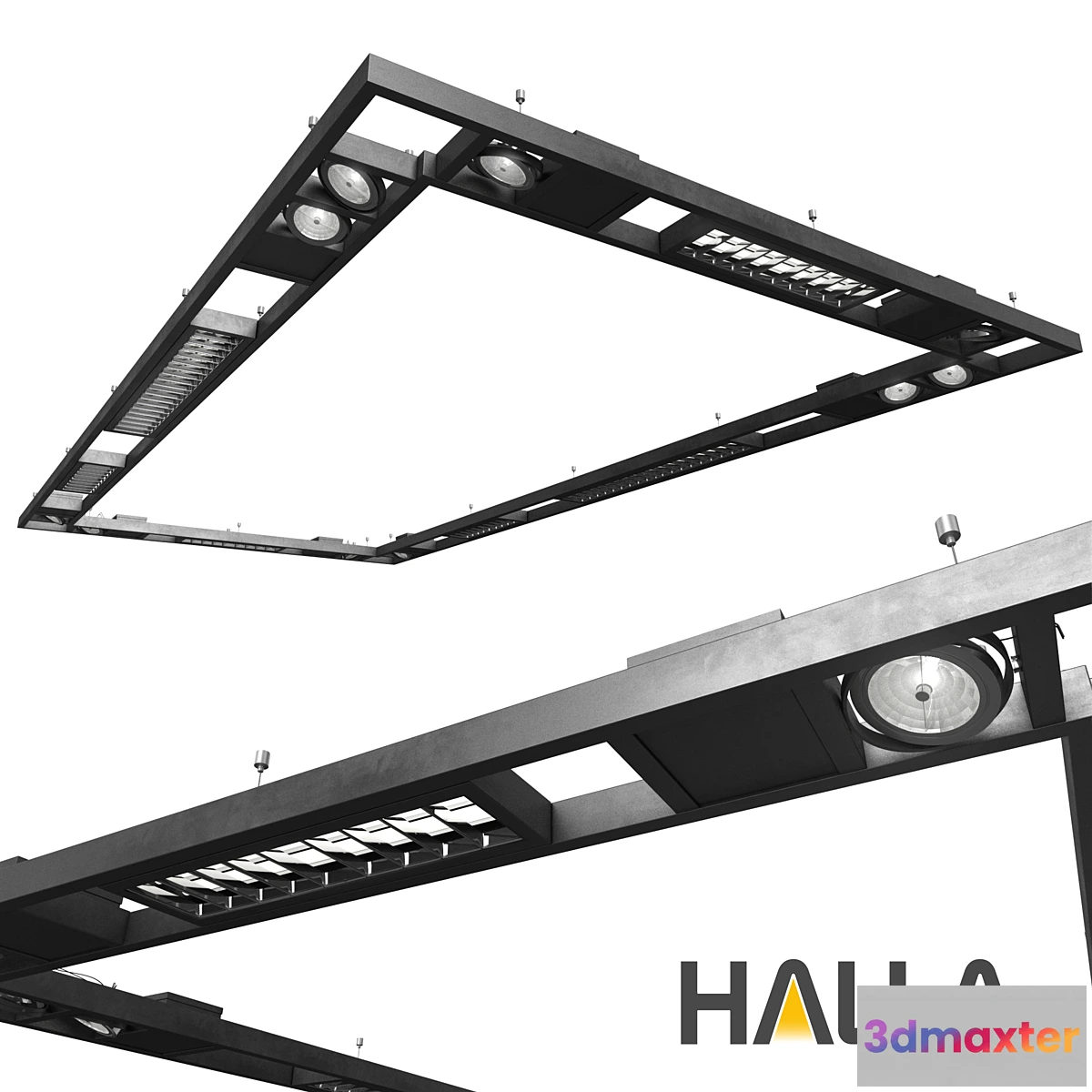 1451104 - Modular luminaire Halla Vari 3D Max