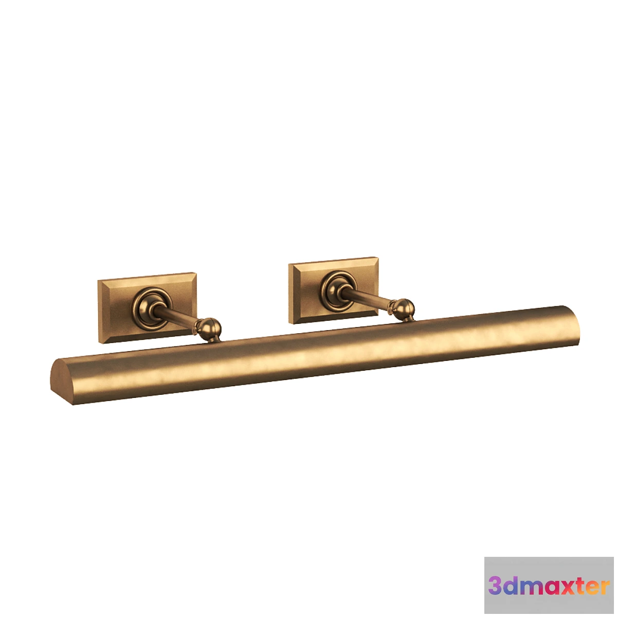 1459192 - Picture Wall Light Chapman Antique Brass 3D Max