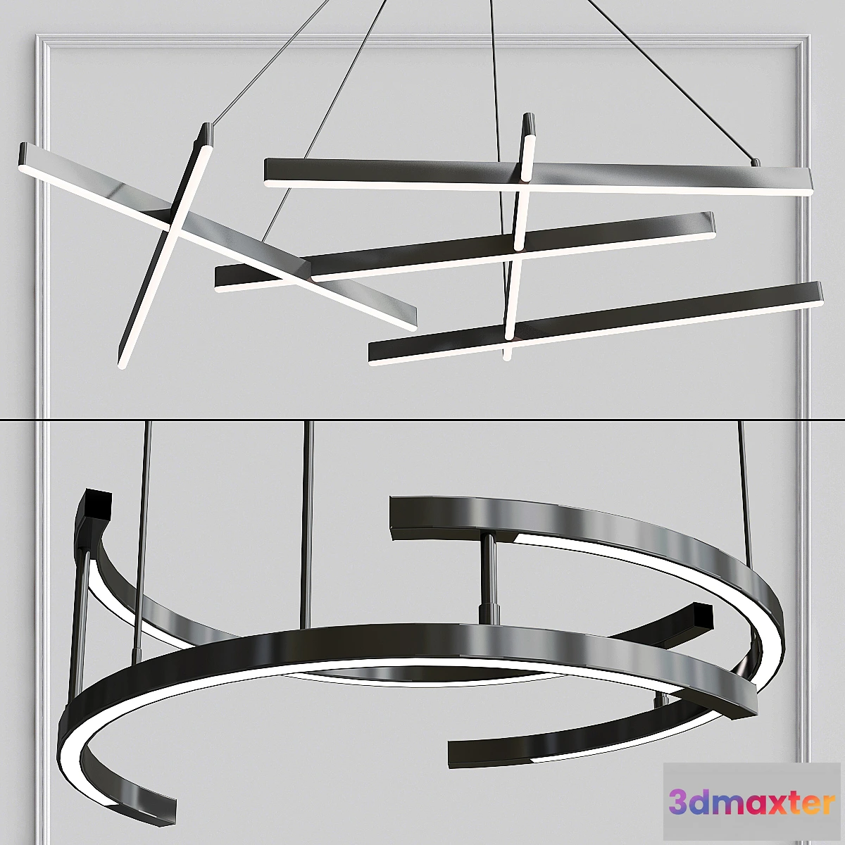 1460028 - Maytoni Line LED Pendant collection 3D Max