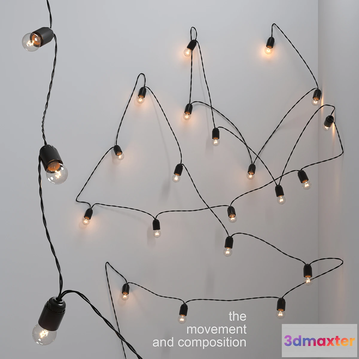 1460874 - Editable garland 3D Max