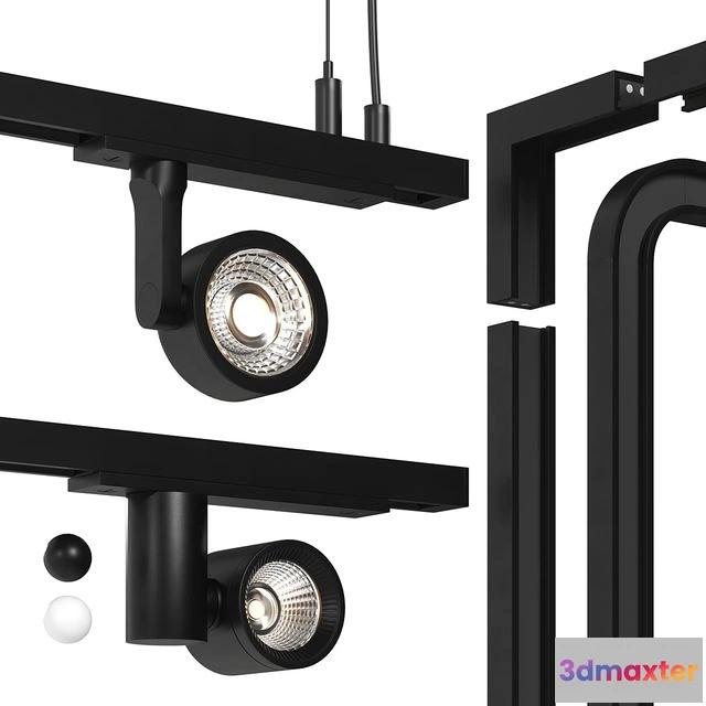 1553007 - Arkoslight Minimal Track Light 3D Max