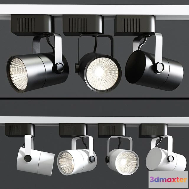 1557043 - Elco Lighting ET528W Spot And Track Light 3D Max