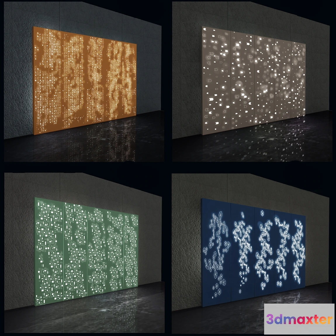 1660542 - lighting - Light Wall Modules - ISOMI 3D Max