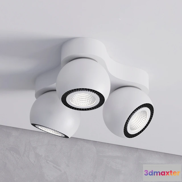 1660556 - lighting - Ceiling light Odeon light 3536  3CL 3D Max