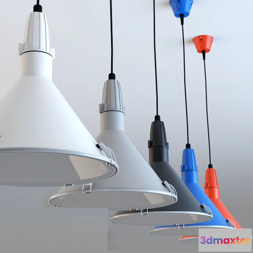 1660694 - lighting - Pendant lamp Bell E27 3D Max