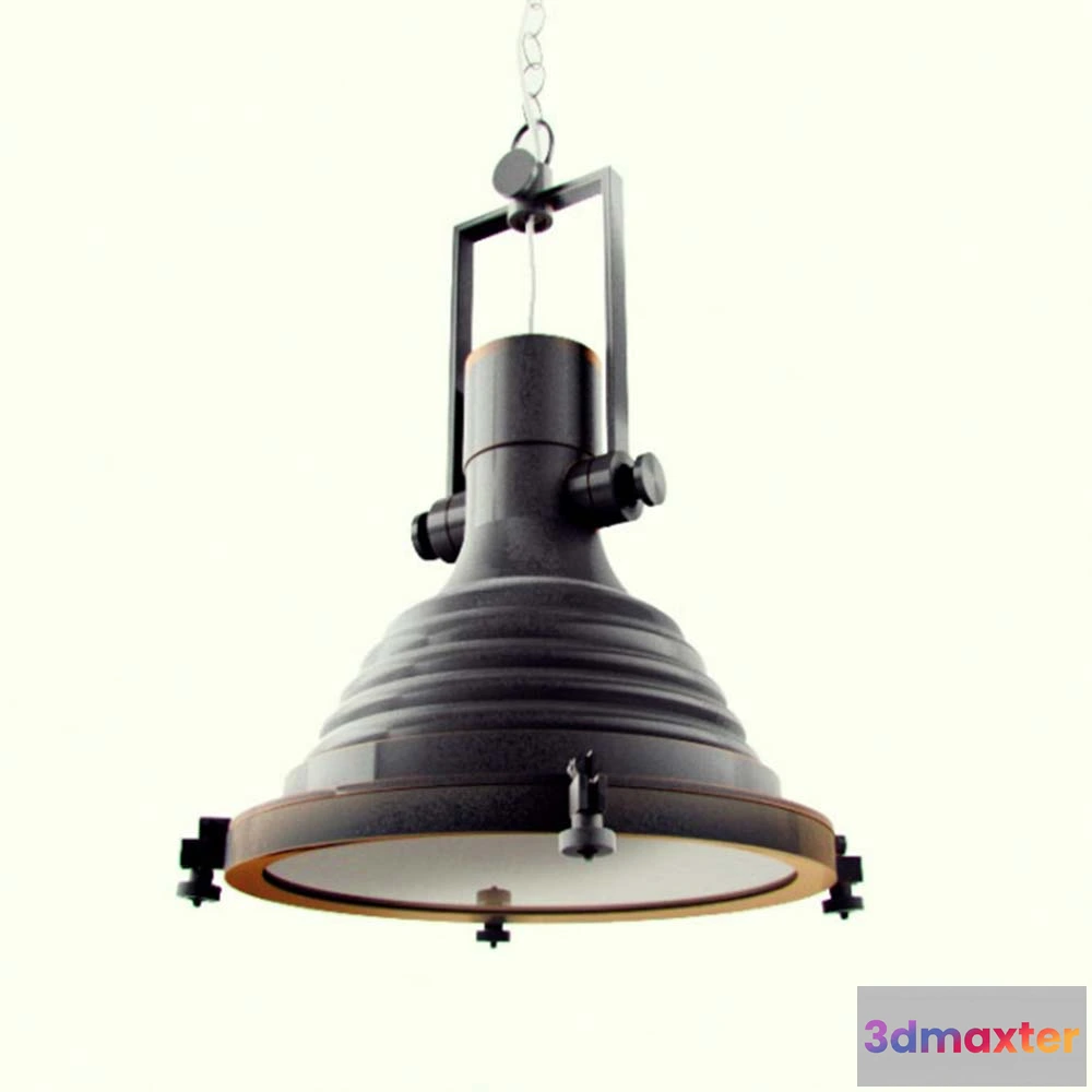 1660700 - lighting - Metal technical chandelier 3D Max