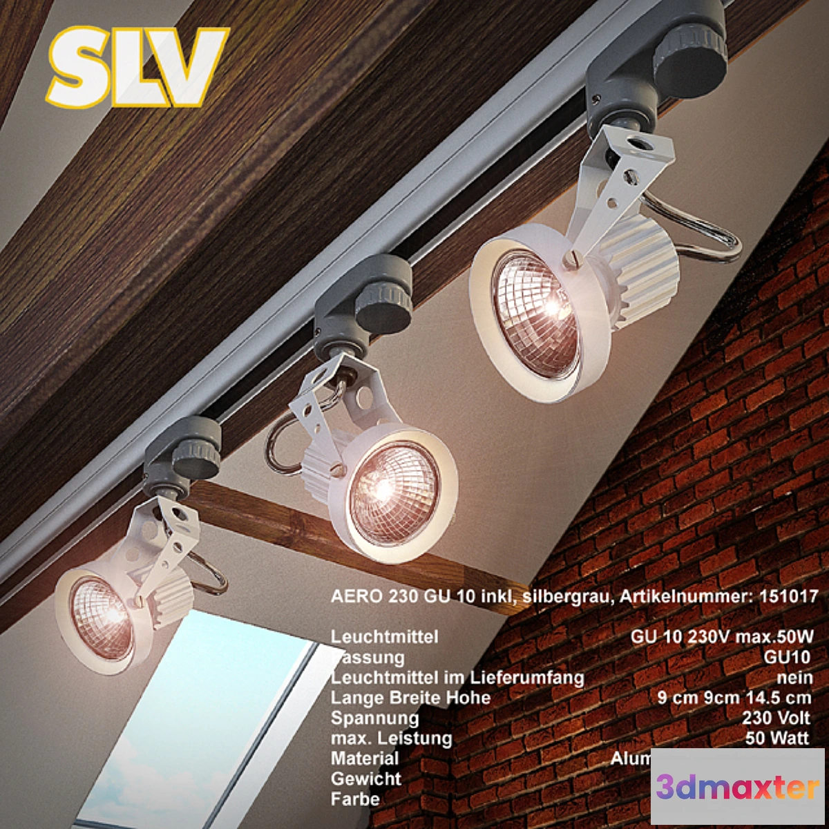 625567 - SLV AERO 230 GU 10 inkl