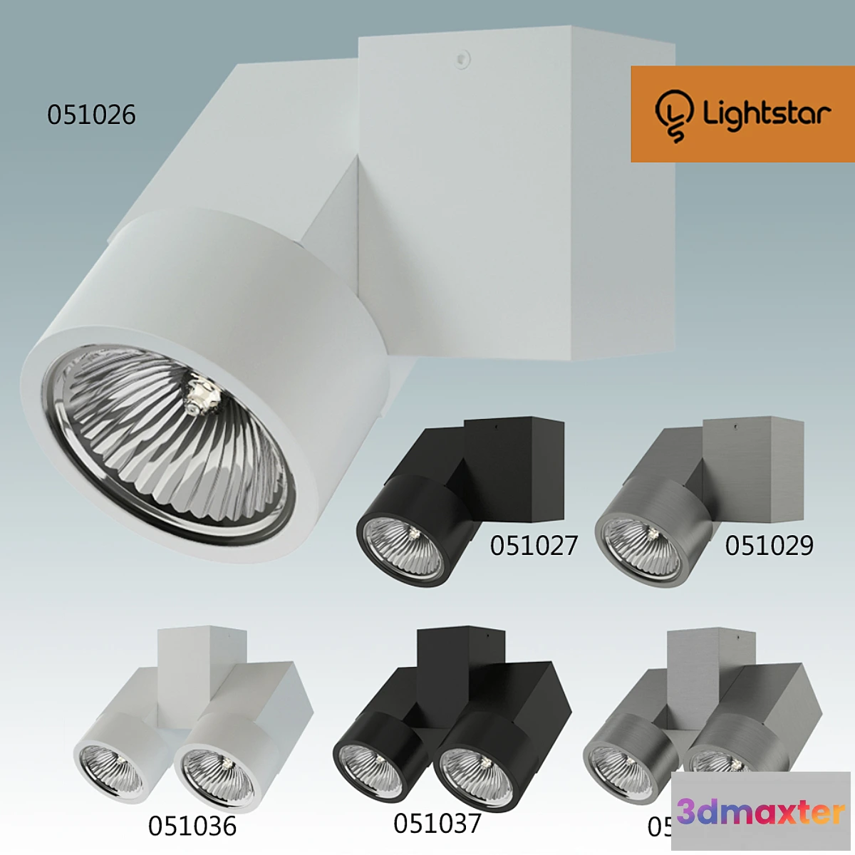 650977 - Lightstar. Lamps in the style TECHNO