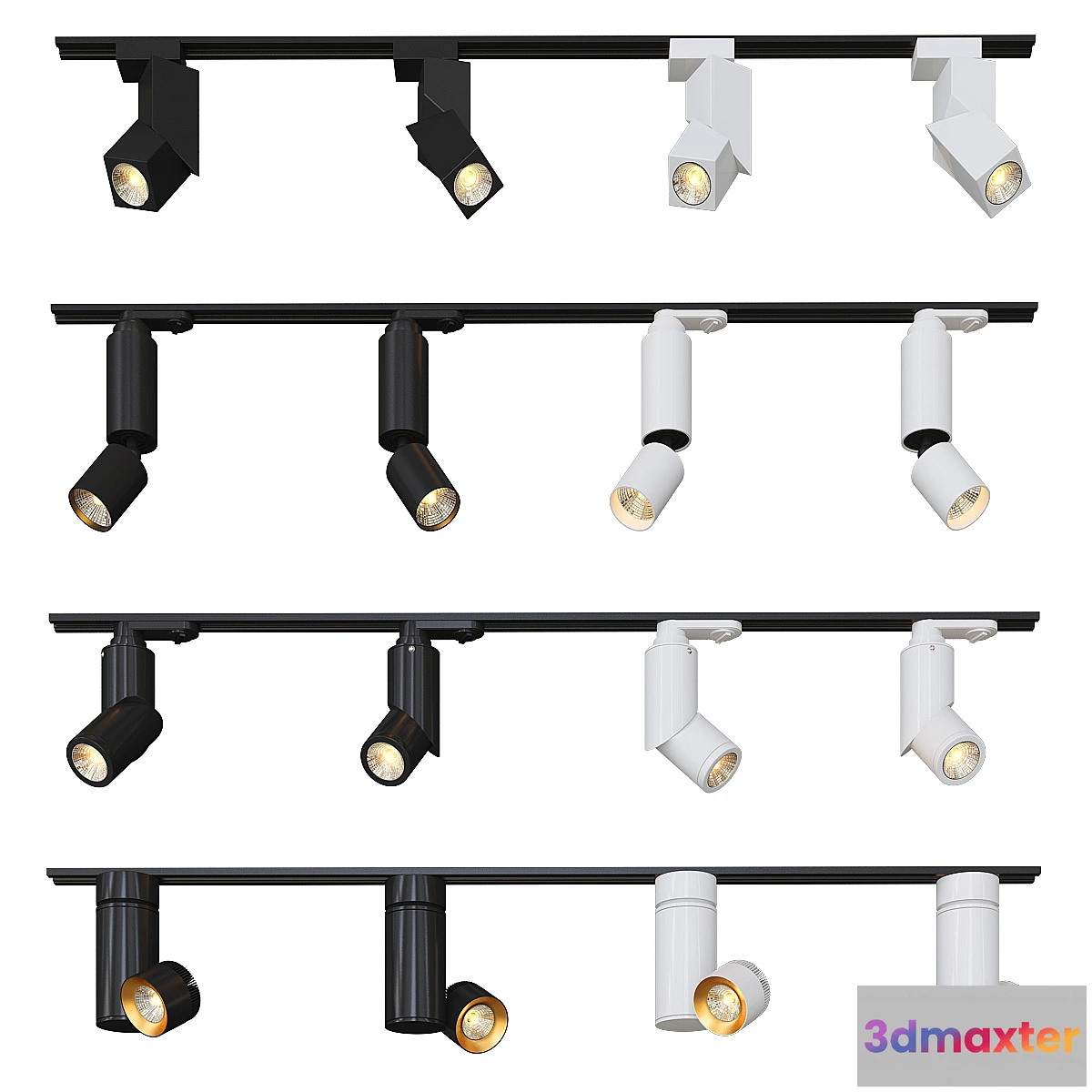 884826 - Collection of Modern Track Lights - No.4