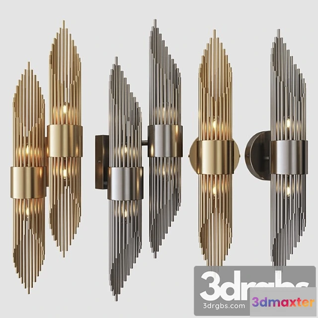 1052242 - 2 antique brass