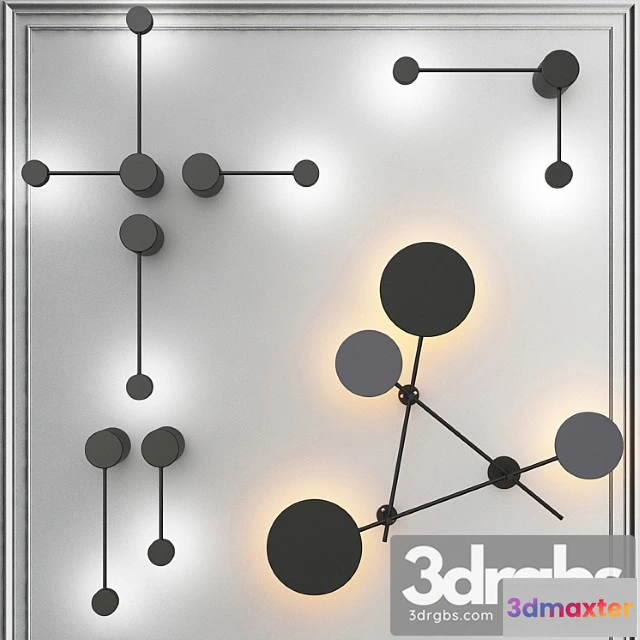 1052548 - Collection minimalist wall lamps