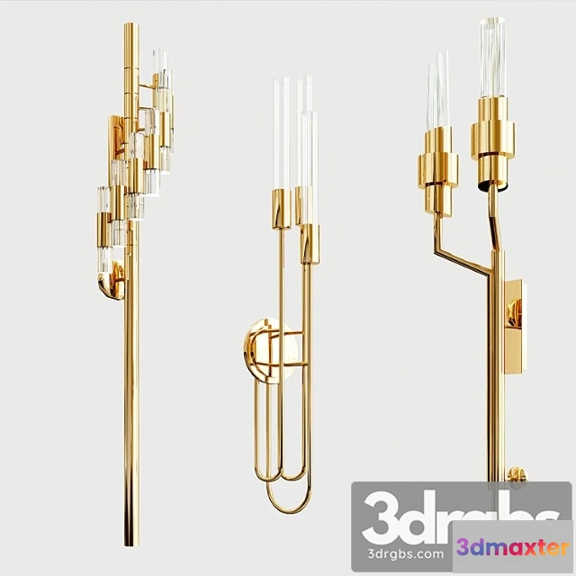 1052550 - Collection of wall lights