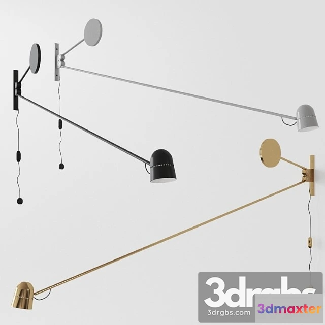 1052566 - Counterbalance by luceplan sconce, wall lamp