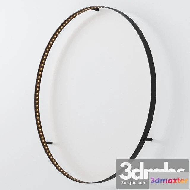 1052582 - Curve 80 black gold by le deun sconce